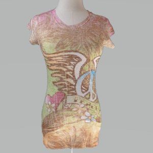 TBL M Peace Multi-Colored T-Shirt